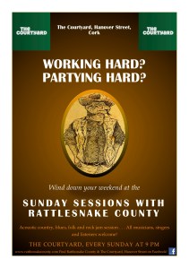 Courtyard session poster A3